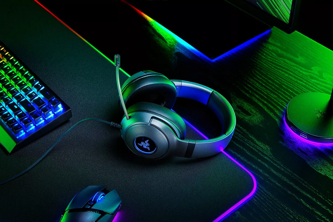 אוזניות – RAZER KRAKEN V3 X USB
