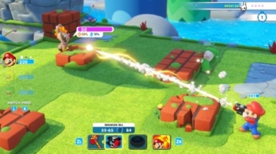 Nintendo Switch- Mario + Rabbids Kingdom Battle