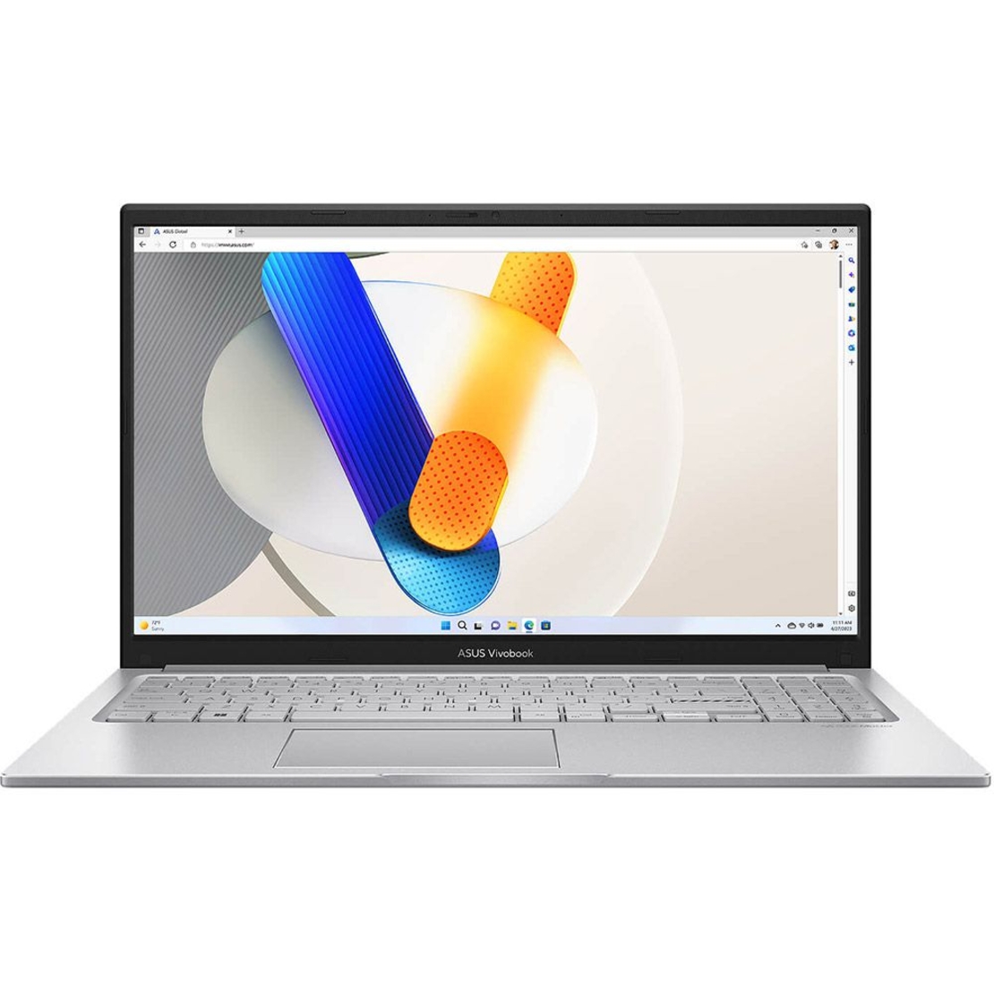 נייד ASUS Vivobook 15 I5-1344U 16GB 1TB NVME DOS FHD TOUCH Silver