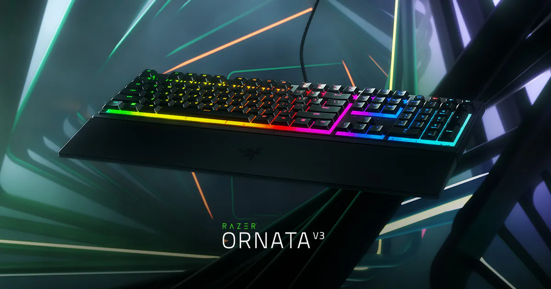 מקלדת חצי מכאנית RAZER ORNATA V3 X
