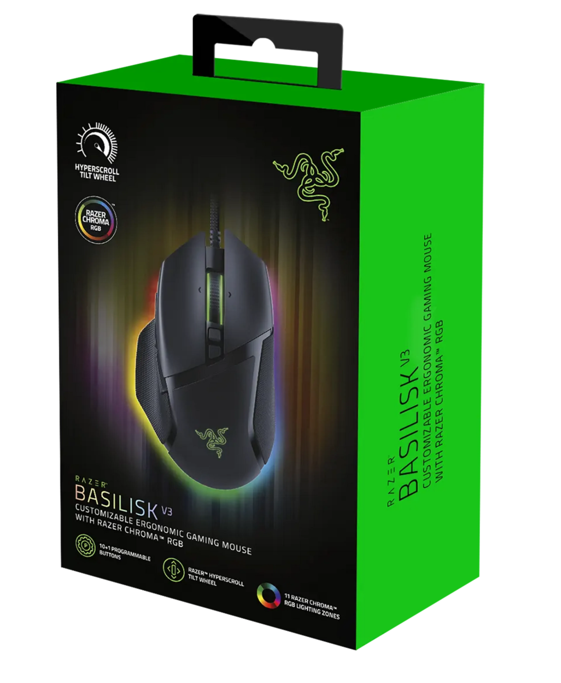 עכבר חוטי RAZER BASILISK V3  RGB