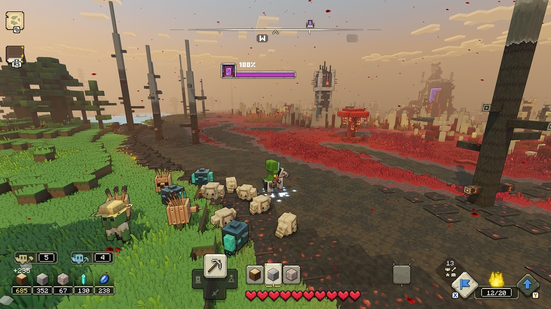 Minecraft Legends Xbox Windows