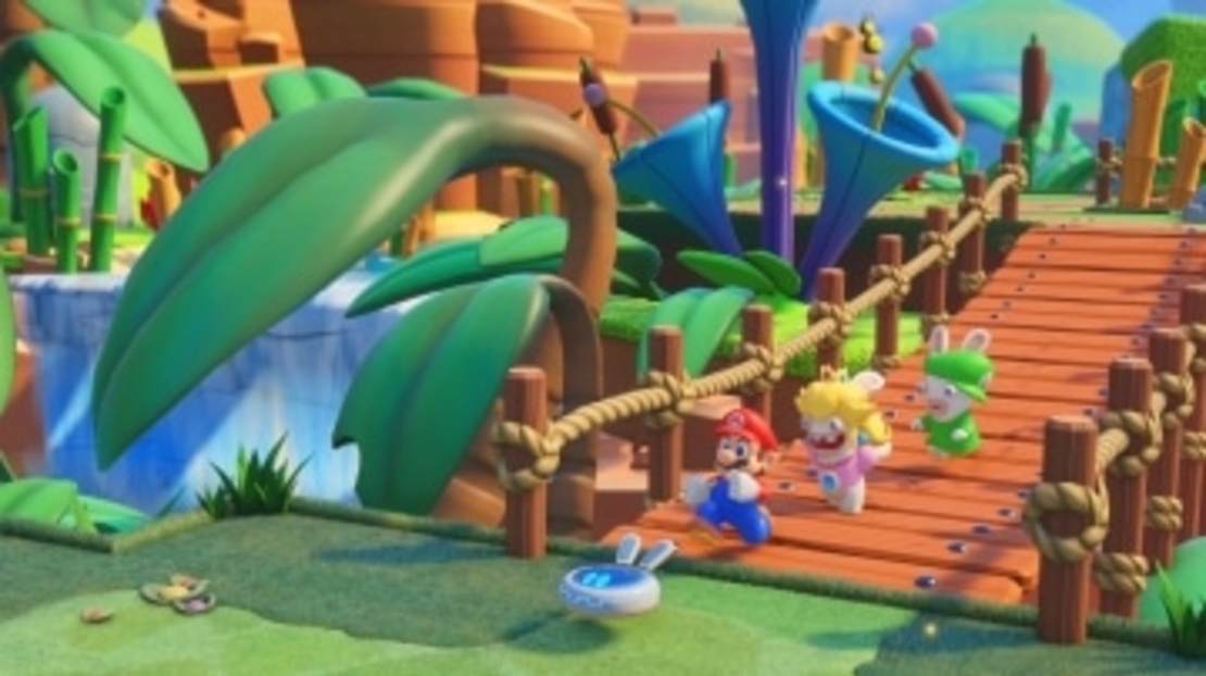 Nintendo Switch- Mario + Rabbids Kingdom Battle