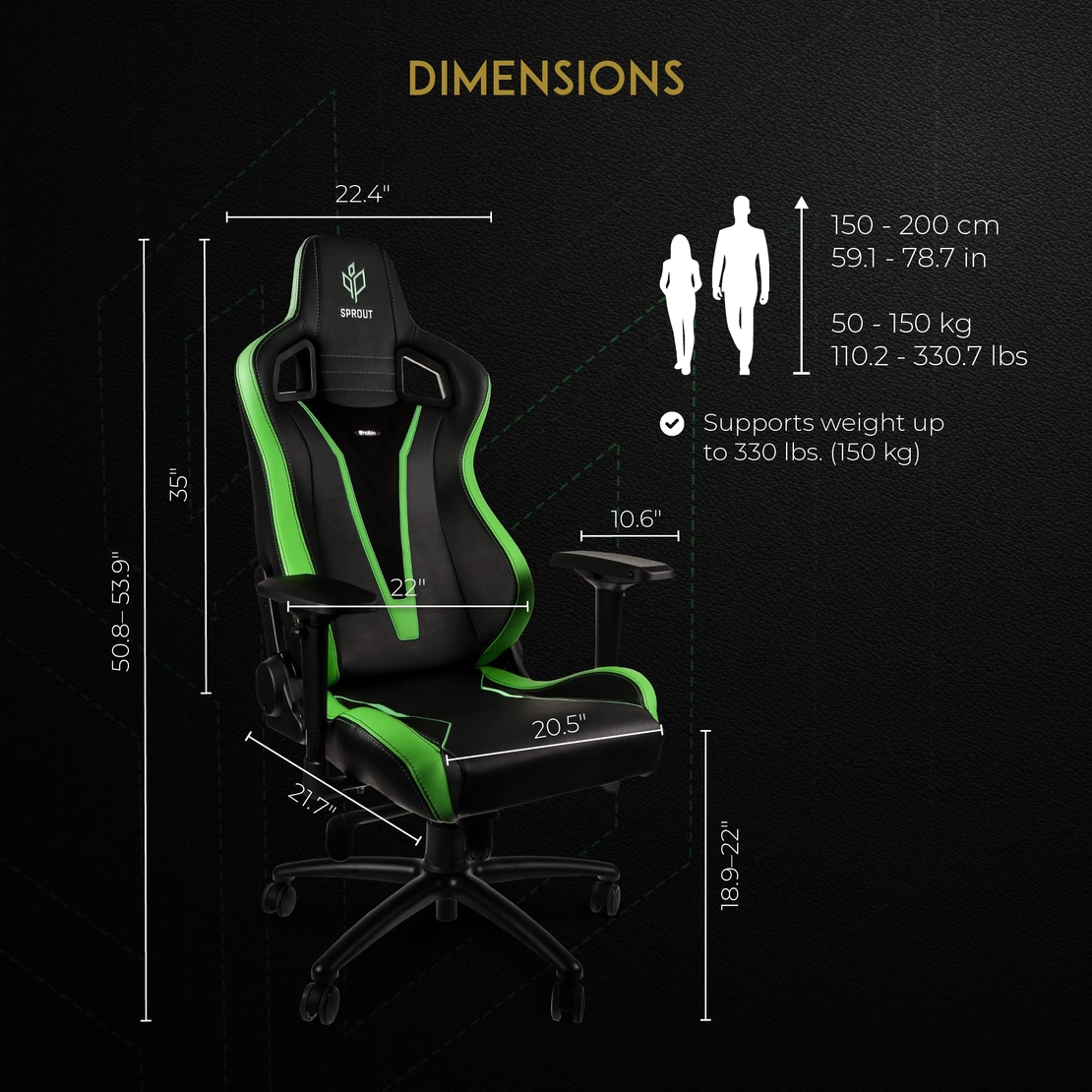 כיסא גיימינג Noblechairs EPIC SPROUT Edition
