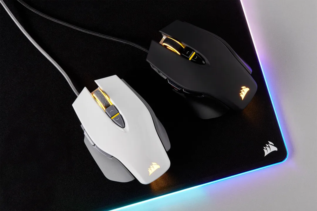 עכבר גיימינג Corsair M65 RGB ELITE צבע שחור