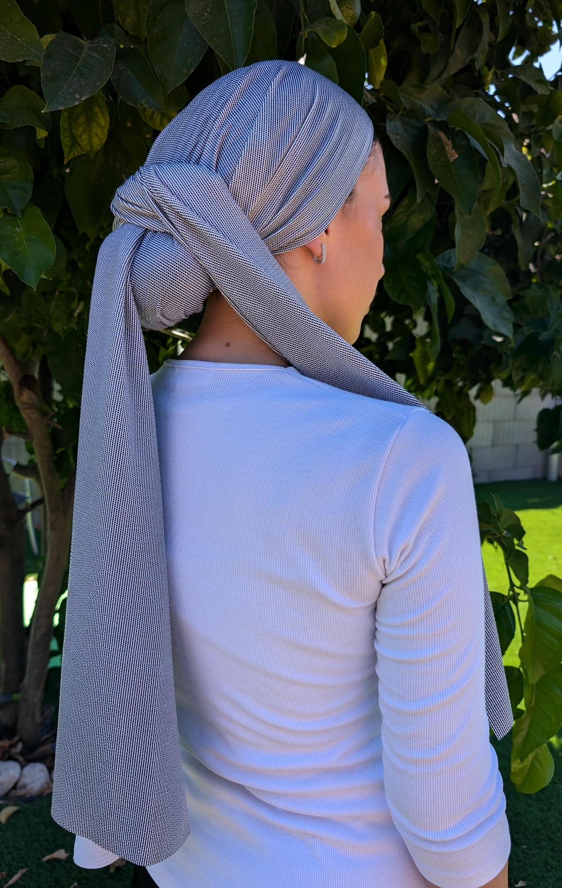 מטפחת לונג אמילי נקודות