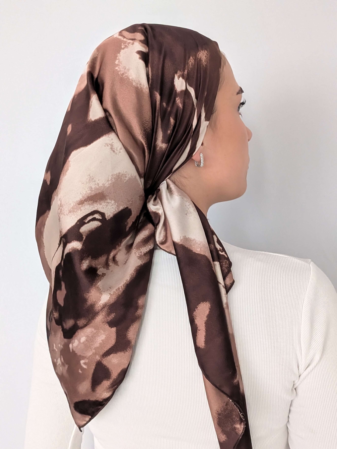 מטפחת מרובעת סאטן - אודיה