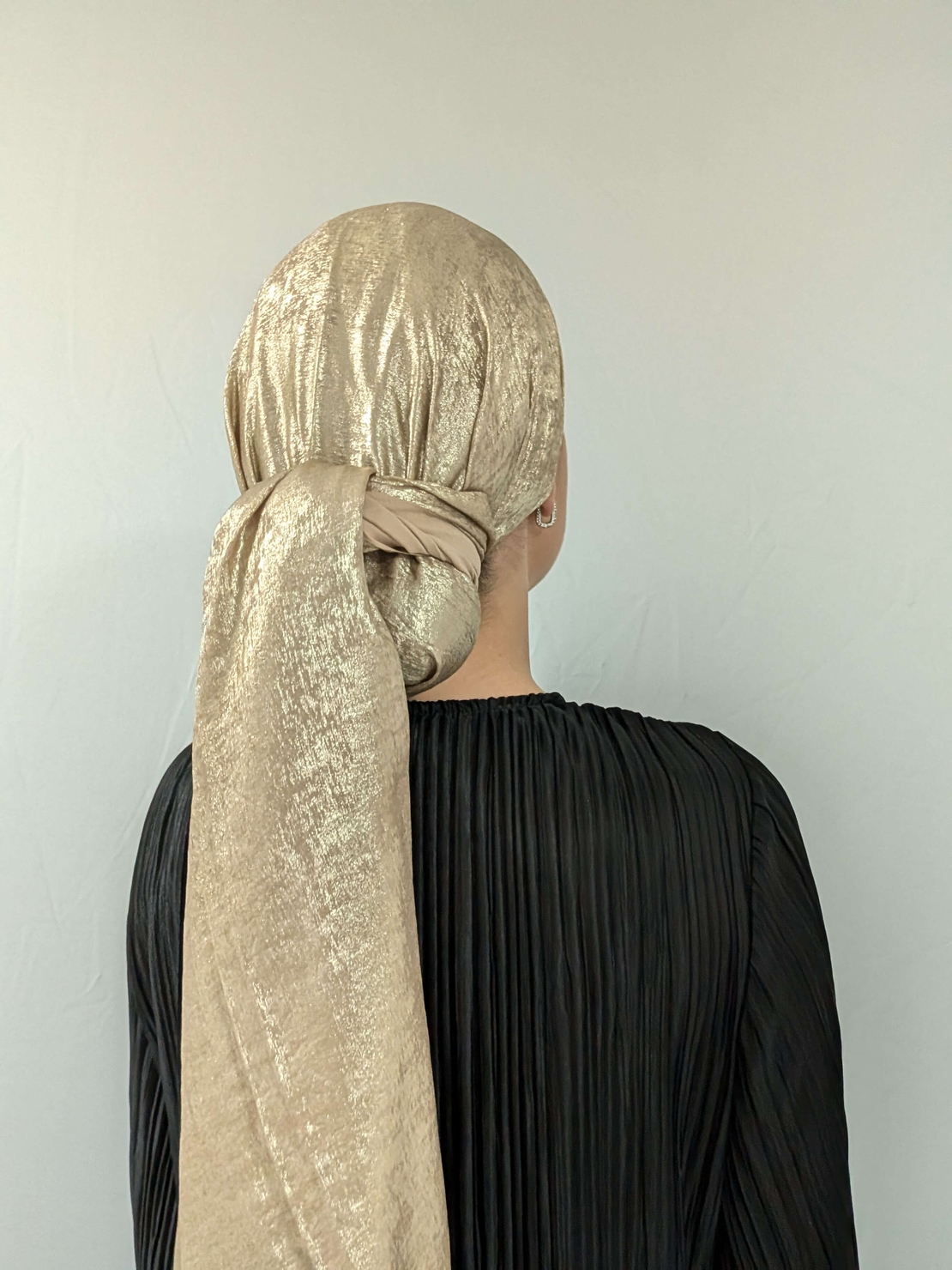 מטפחת לונג ברק - קאמל זהוב