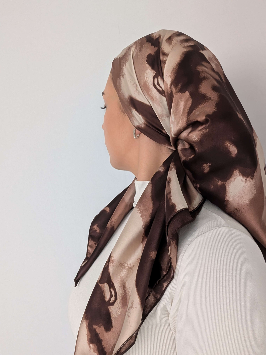 מטפחת מרובעת סאטן - אודיה