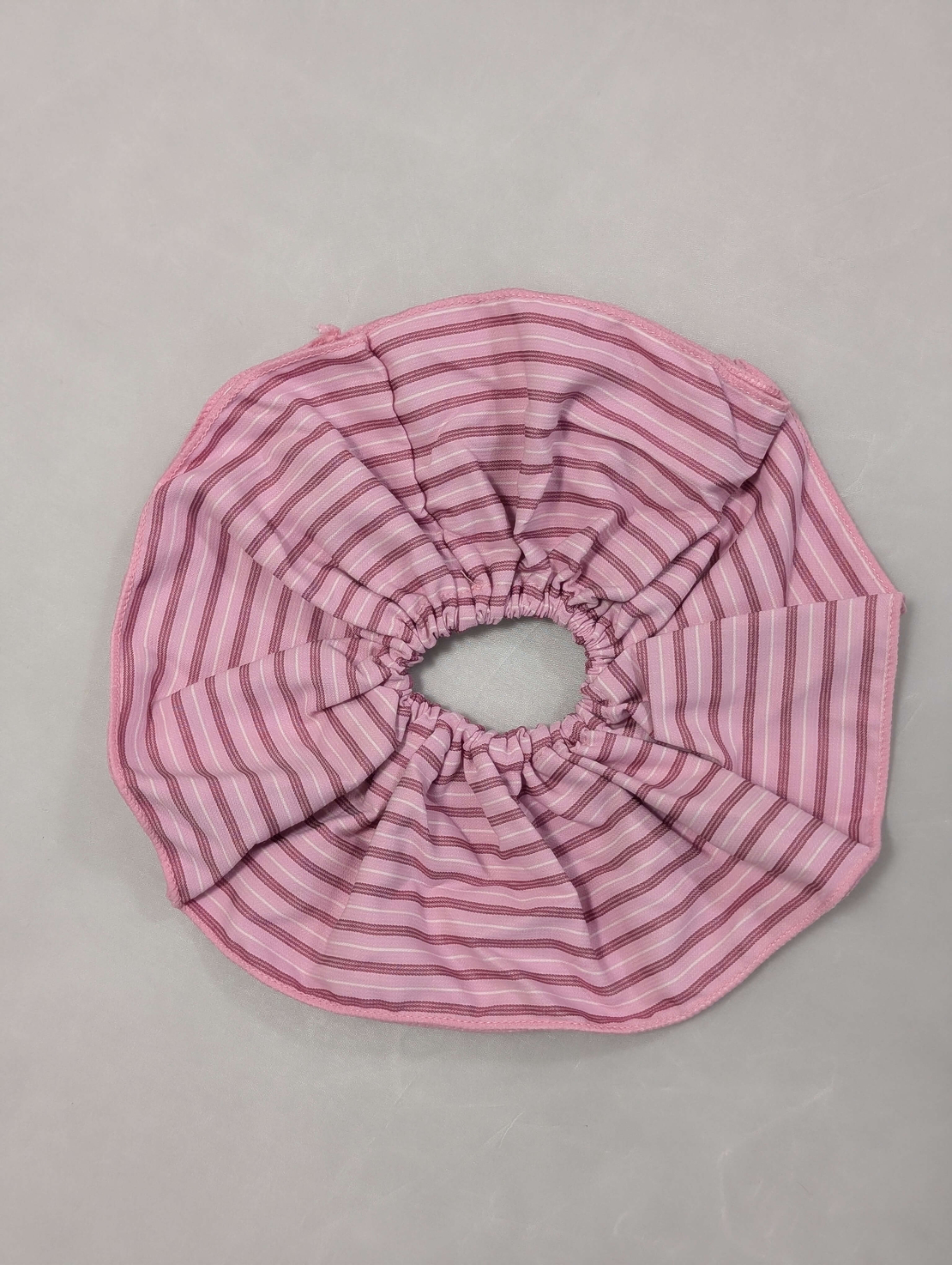 גומיית סקראנצ'י - ורוד פסים