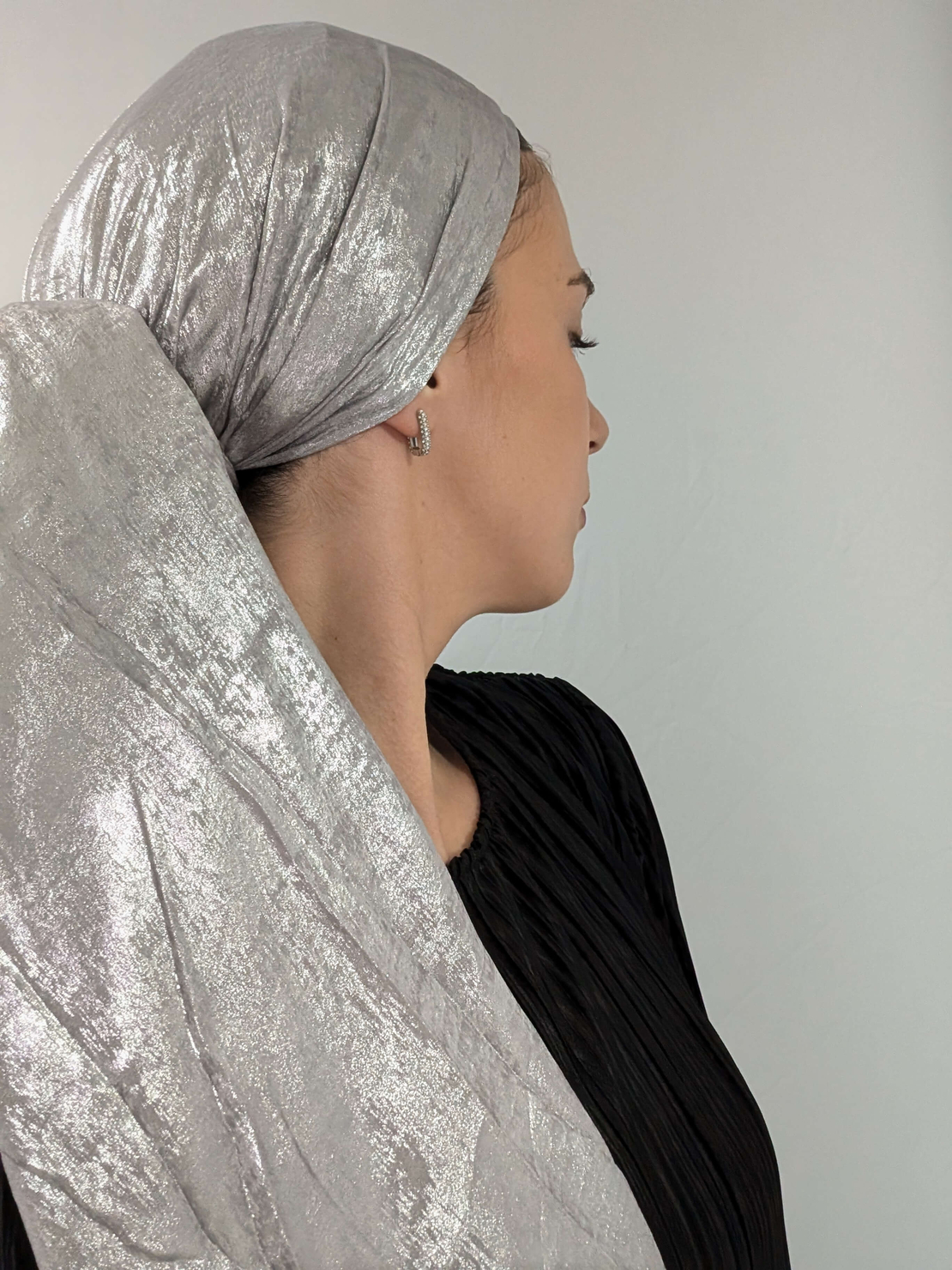 מטפחת לונג ברק - אפור