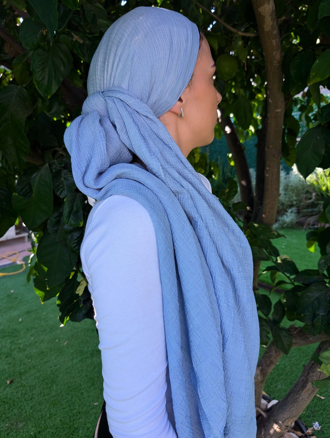 מטפחת לונג טטרה - תכלת