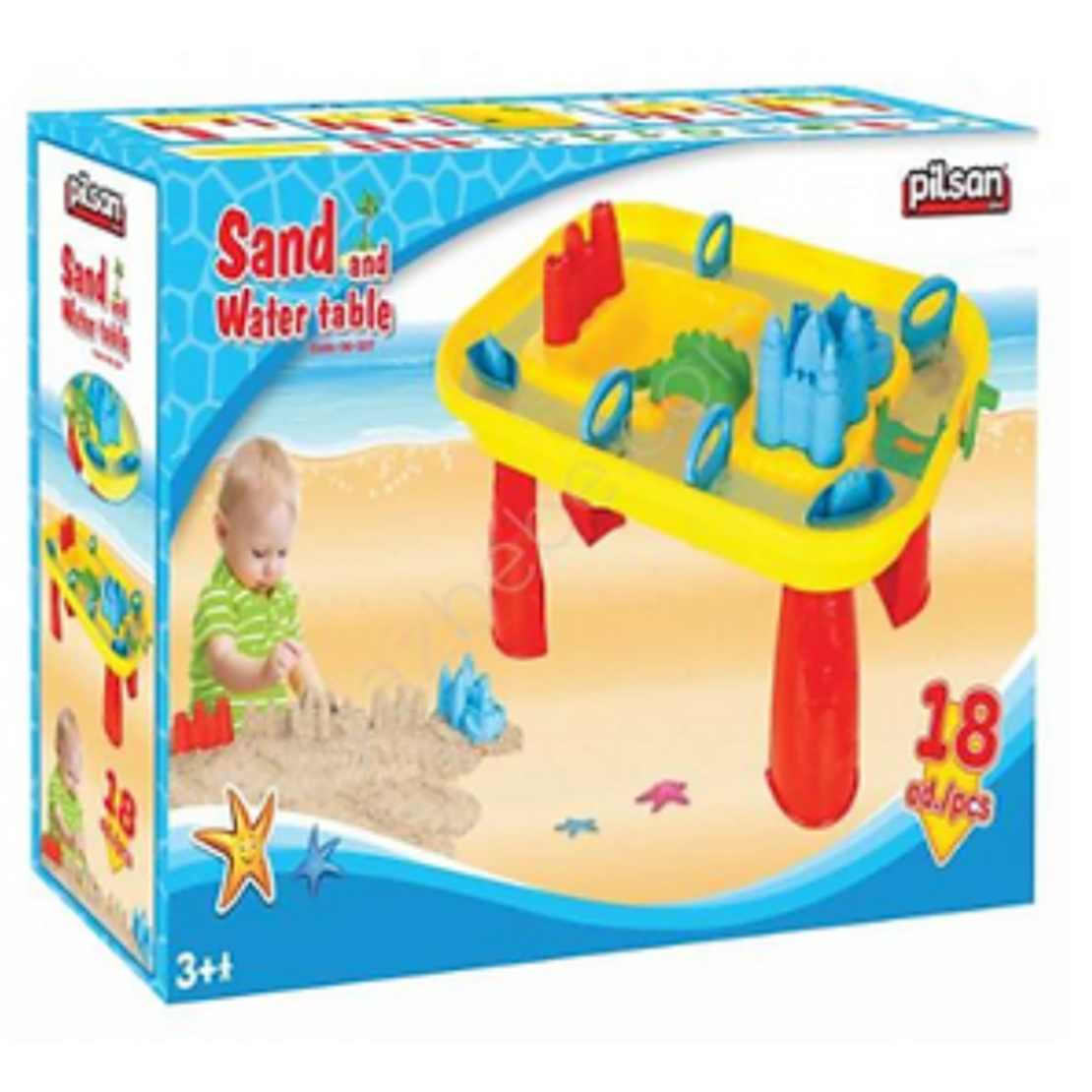 שולחן פעילות חול ומים