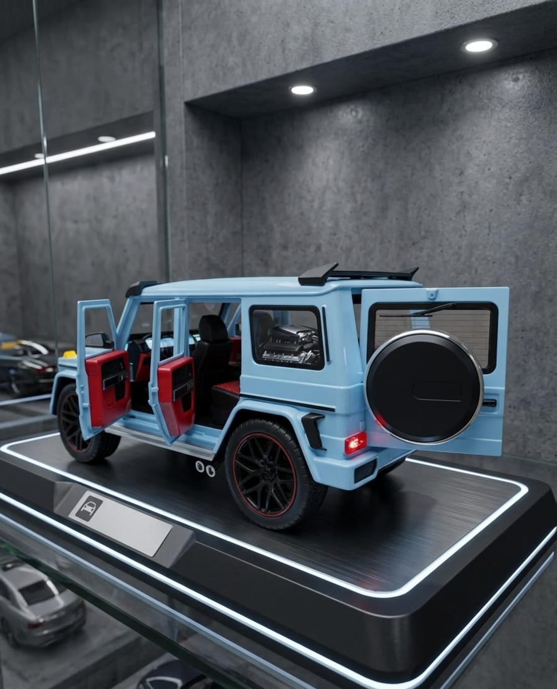 דגם רכב מתכתי לאספנים מכונית צעצוע יוקרתית | בהדמיה לרכב אמיתי