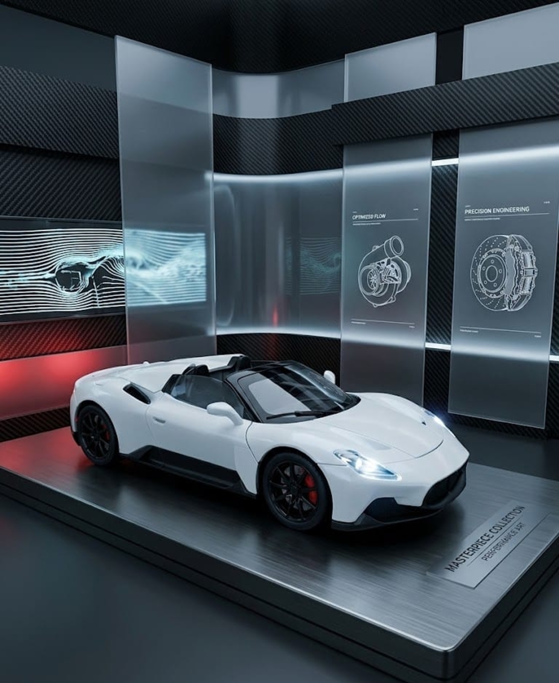 דגם רכב ספורט מתכתי לאספנים | מכונית יוקרה מיניאטורית | בהדמיה לרכב אמיתי