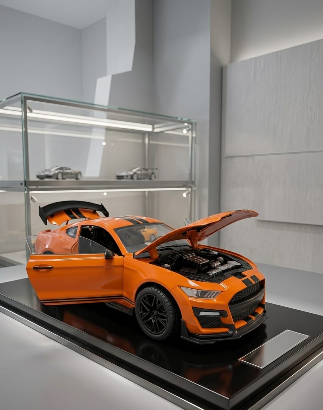 דגם רכב מתכתי ספורט | מכונית מיניאטורית יוקרתית | בהדמיה לרכב אמיתי