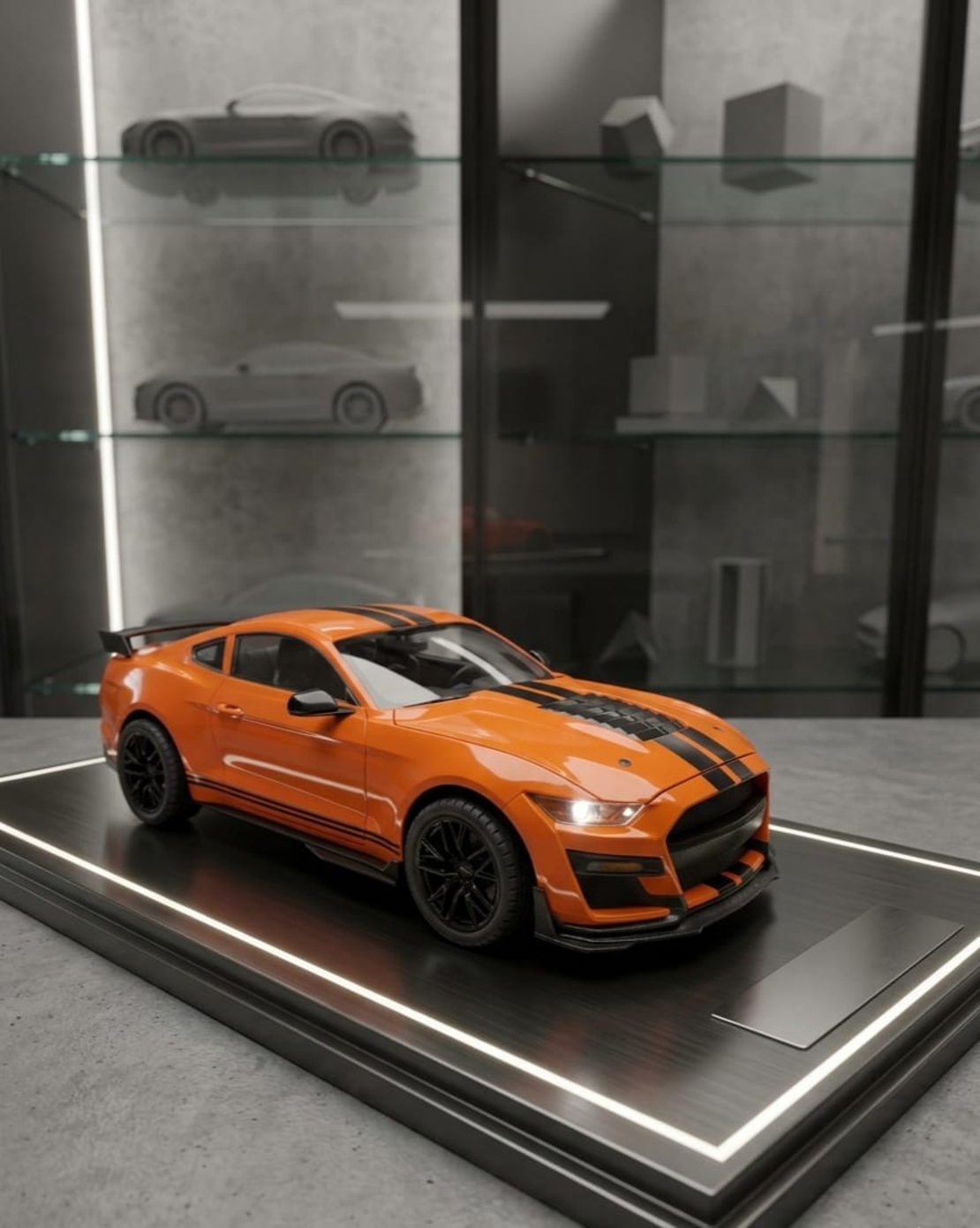 דגם רכב מתכתי ספורט | מכונית מיניאטורית יוקרתית | בהדמיה לרכב אמיתי