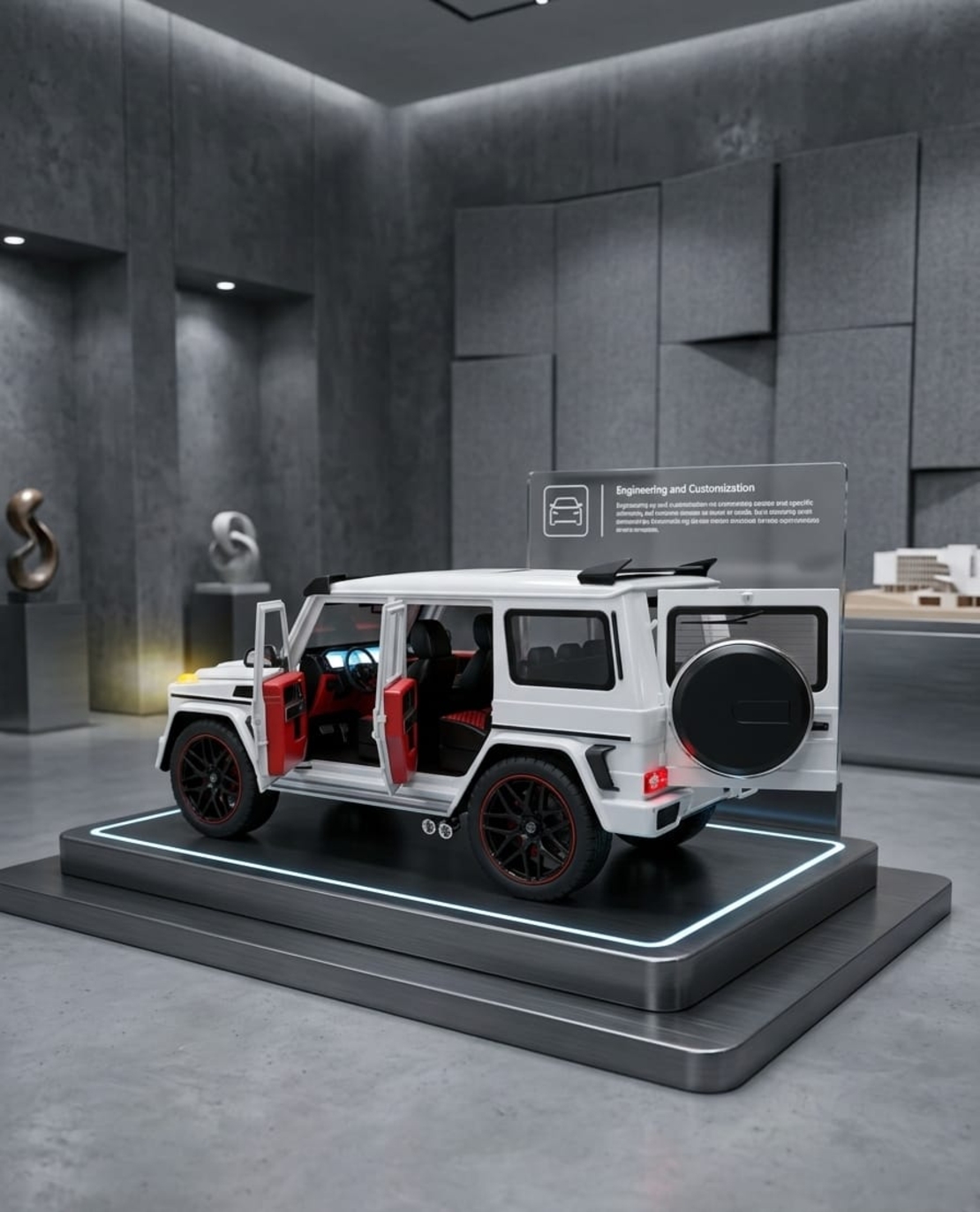 דגם רכב מתכתי לאספנים מכונית צעצוע יוקרתית | בהדמיה לרכב אמיתי