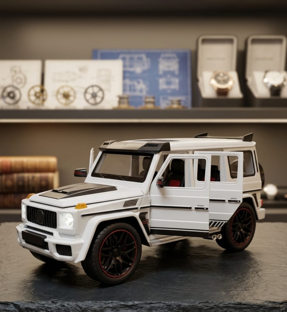 דגם רכב מתכתי לאספנים מכונית צעצוע יוקרתית | בהדמיה לרכב אמיתי