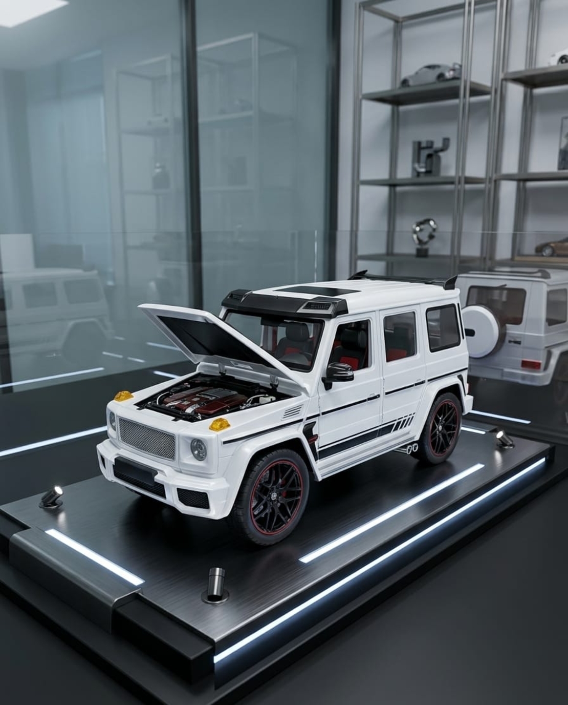 דגם רכב מתכתי לאספנים מכונית צעצוע יוקרתית | בהדמיה לרכב אמיתי