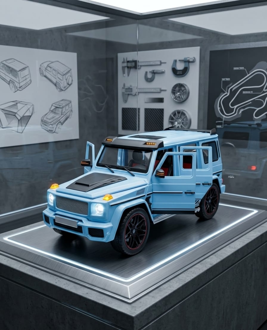 דגם רכב מתכתי לאספנים מכונית צעצוע יוקרתית | בהדמיה לרכב אמיתי