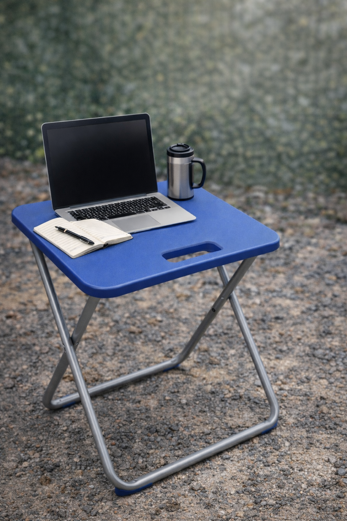 משטח עבודה מתקפל נייד | שולחן עבודה קומפקטי לבית, לטיולים ולשטח