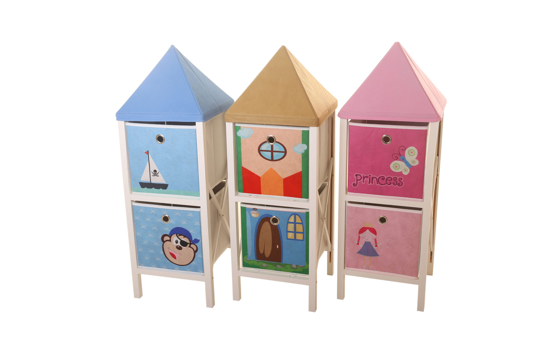ארגונית 2 מגירות – ירוק