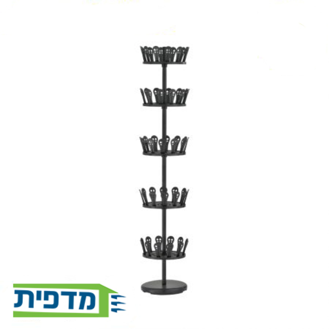 מתקן מסתובב לנעלים 30 זוגות