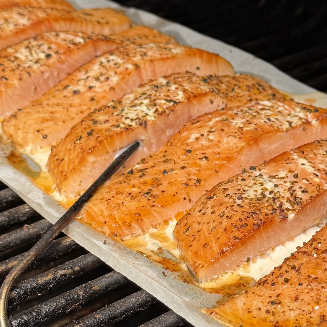 smoked salmon fillet
