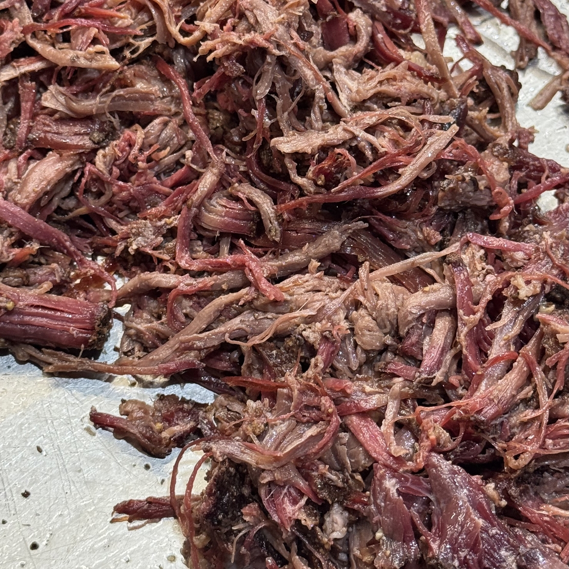 Smoked Pulled Asado With Citrus BBQ