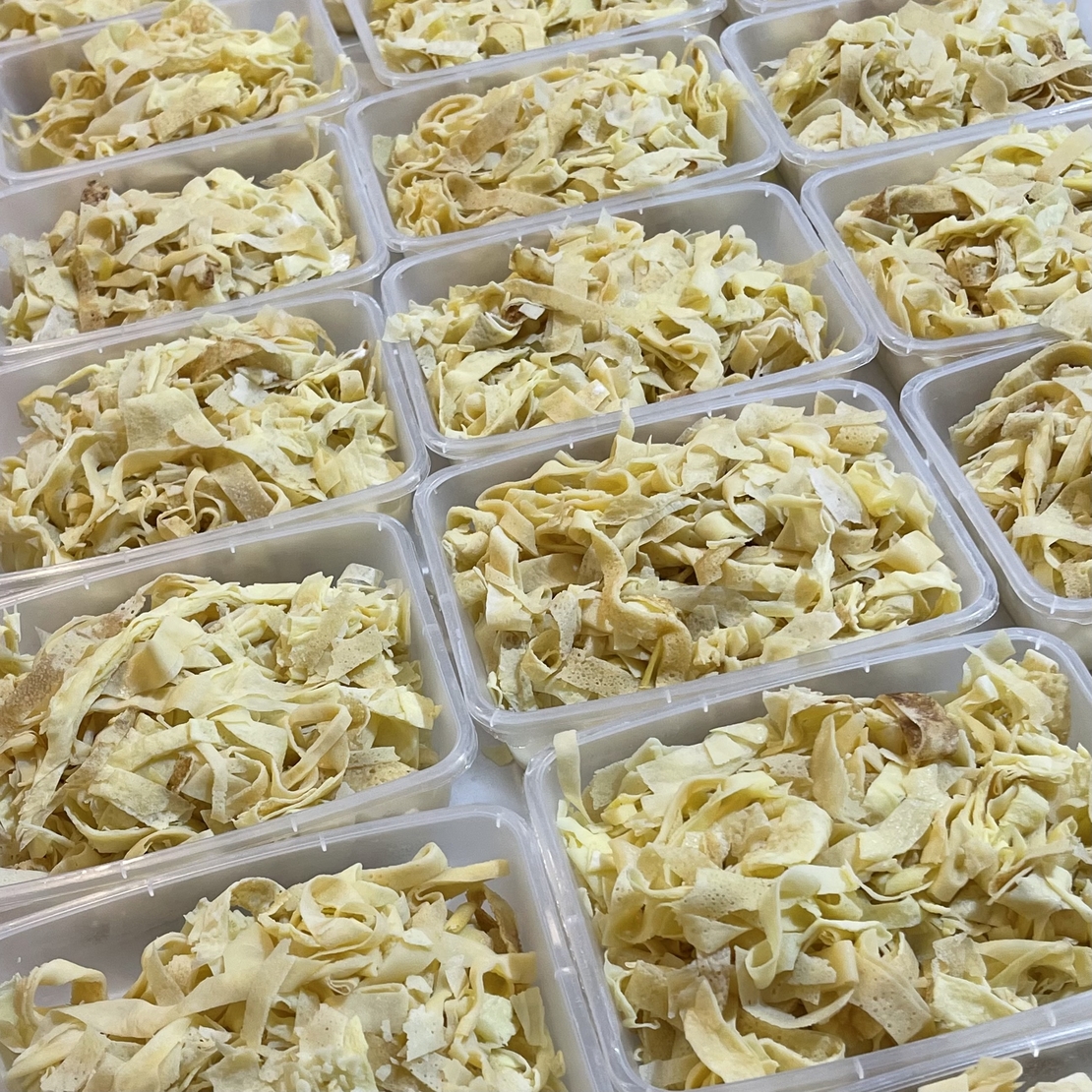 Handmade egg noodles