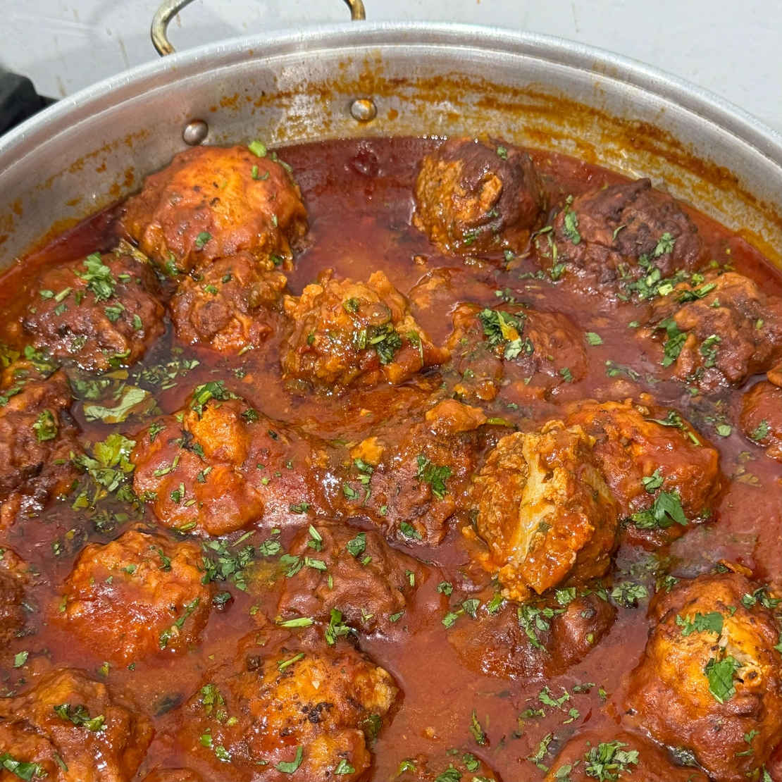 Cauliflower sofflor with meat