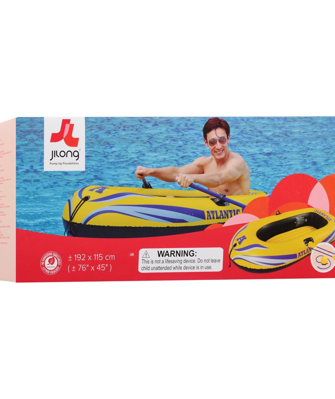 סירה מתנפחת משפחתית מקצועית