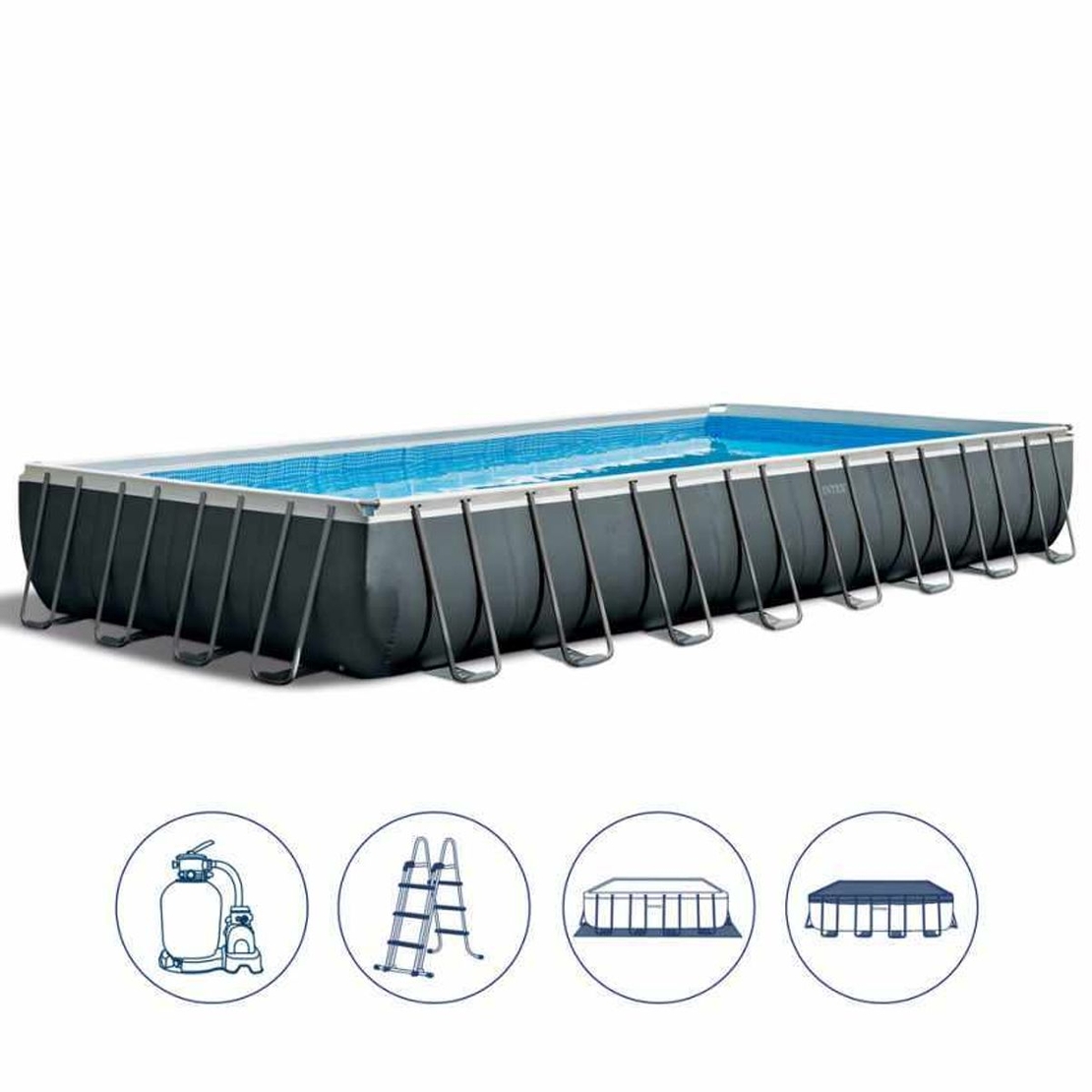 בריכת INTEX אינטקס דגם 26374 975x488x132