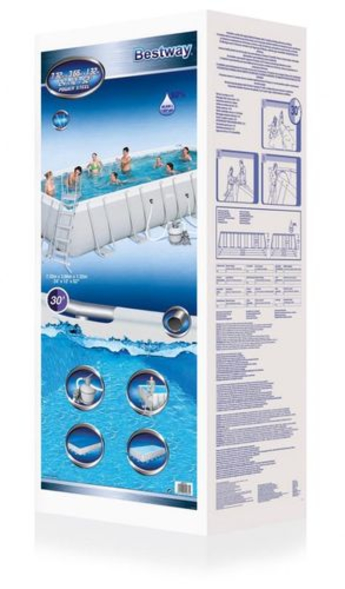 בריכת אולטרה BESTWAY 732*366*132 56475