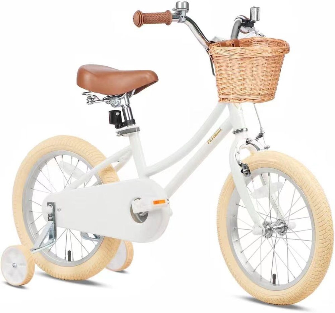 אופני BMX וינטג' - לבן