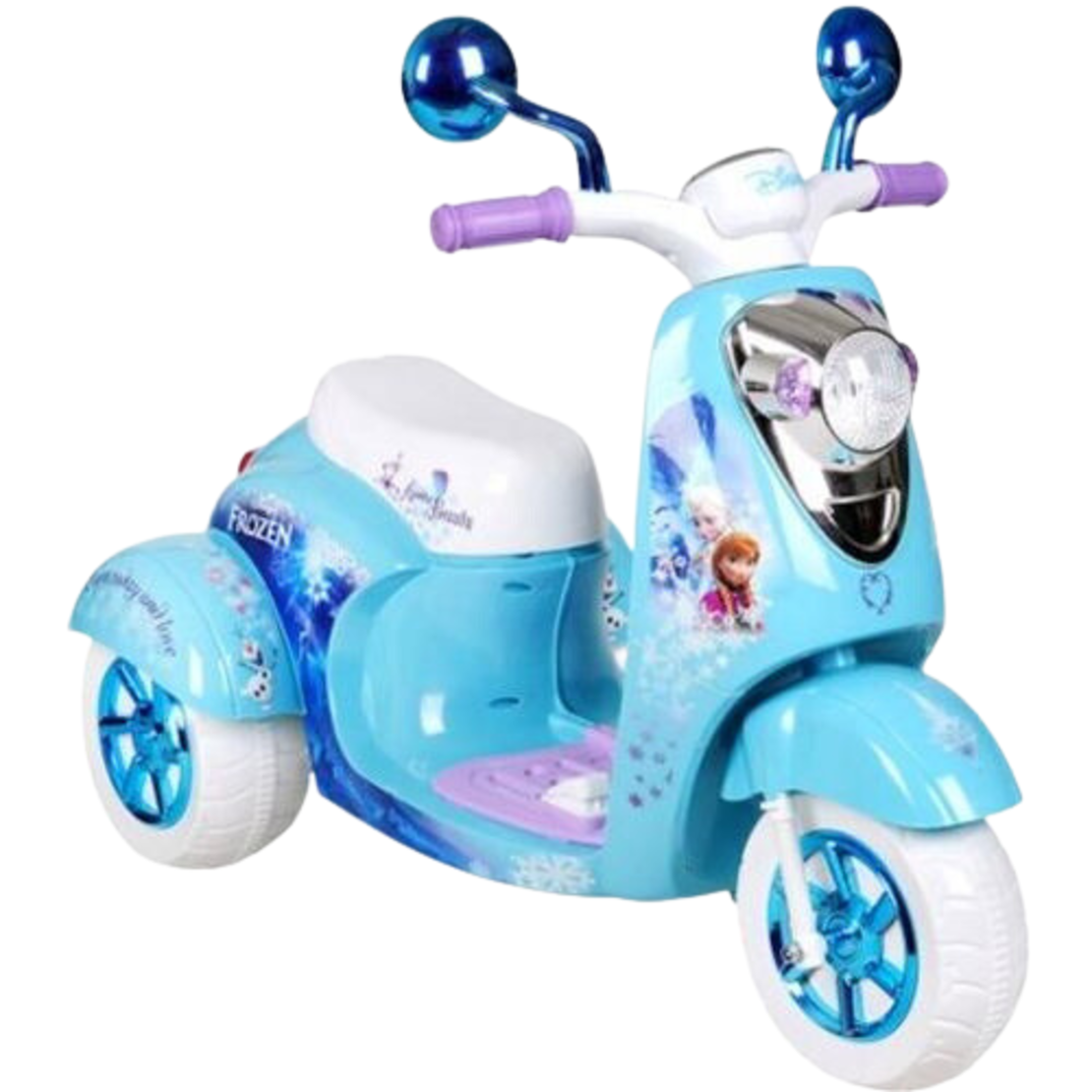 אופנוע פרוזן ממונע מבית דיסני 6v - מקורי Frozen