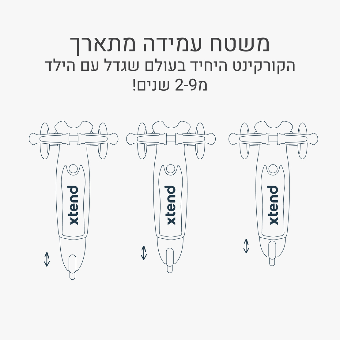 קורקינט SmarTrike Xtend Mini Plus