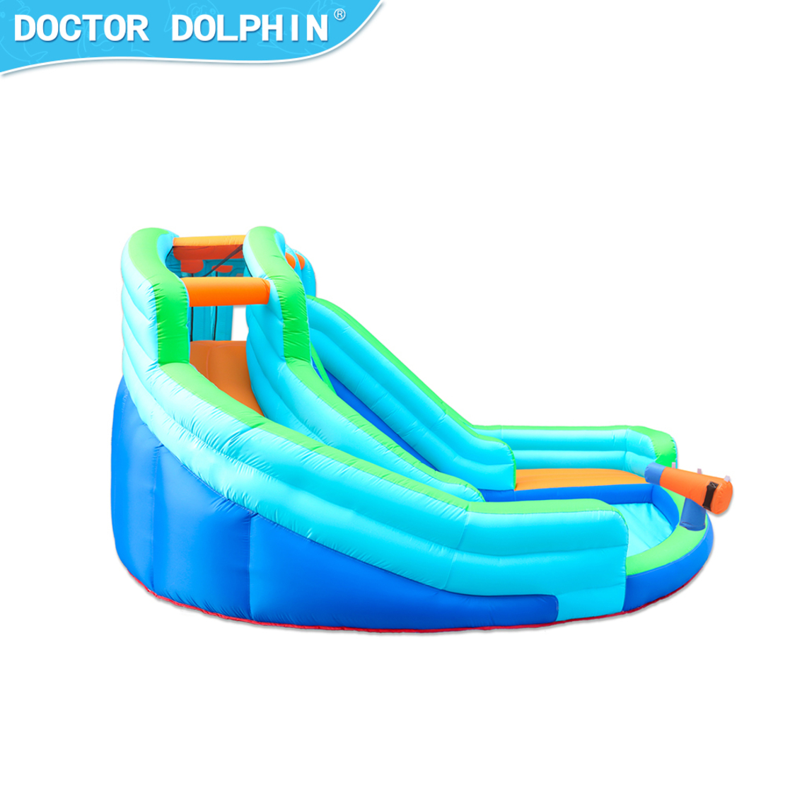מתנפח בריכה+מגלשה Doctor Dolphin DD73002