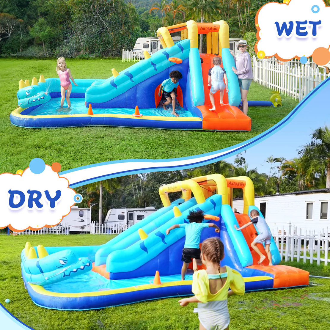 מתנפח פארק מים דגם נחש Doctor Dolphin 83050