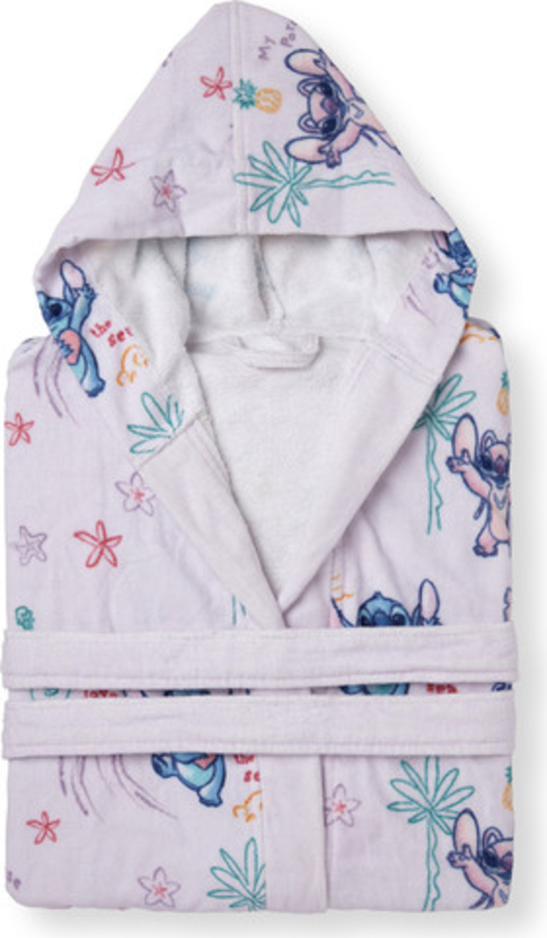 חלוק רחצה לילדים 100% כותנה דגם סטיץ'