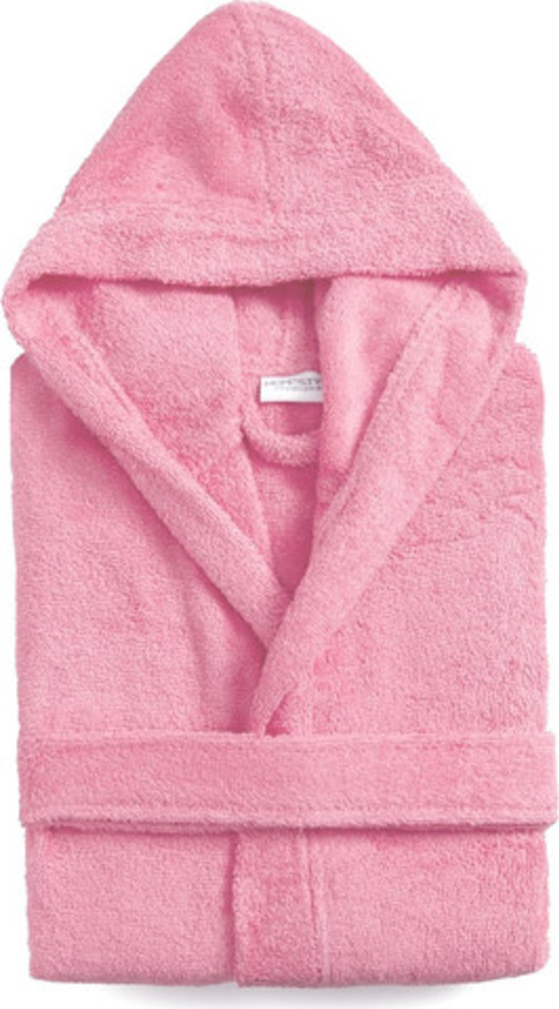 חלוק רחצה לילדים 100% כותנה צבע ורוד בהיר