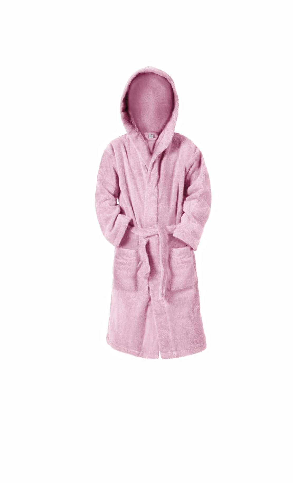 חלוק רחצה ורוד בייבי 100% כותנה לילדים ונוער