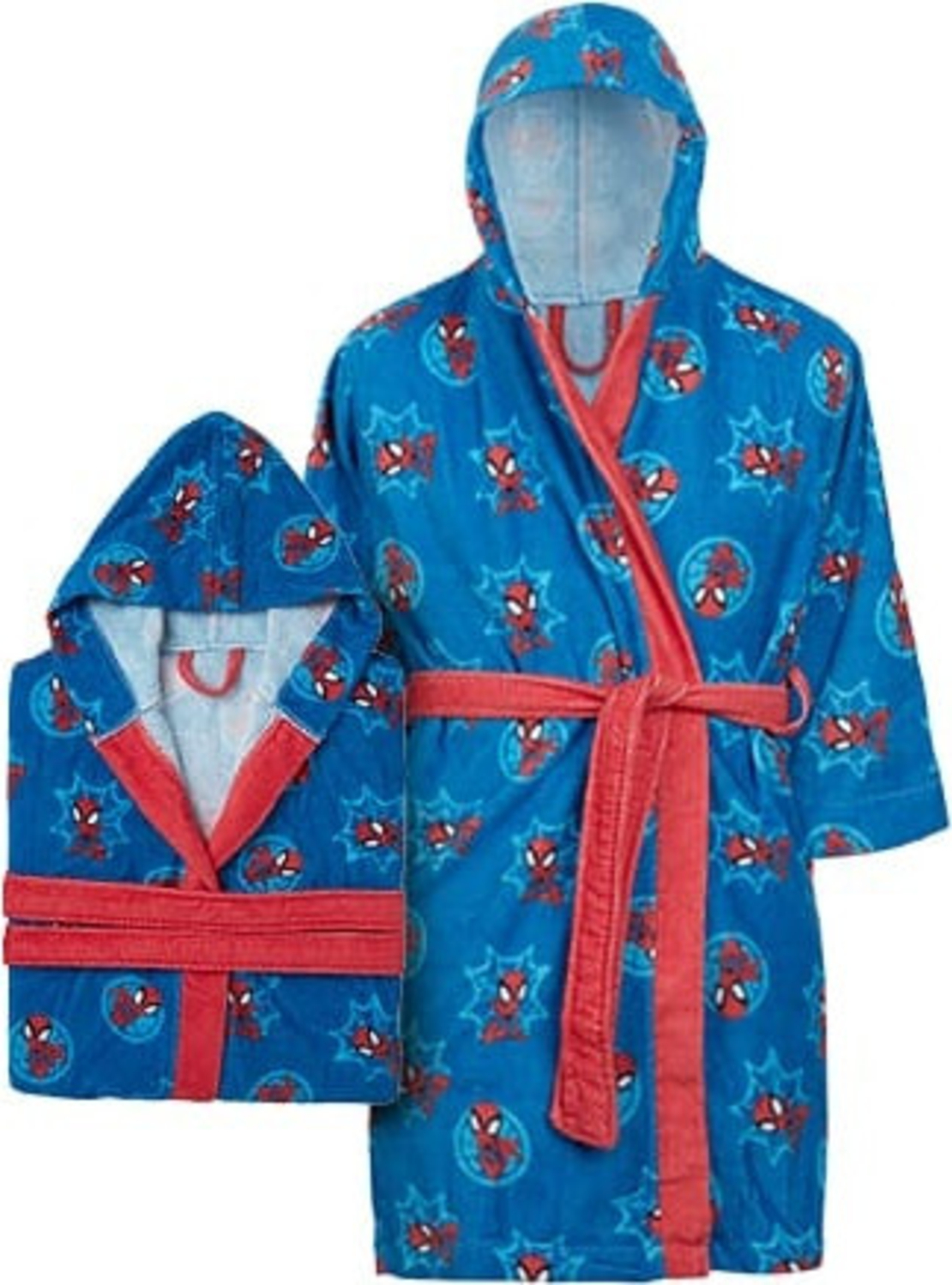 חלוקי רחצה לילדים 100% כותנה דגם ספיידרמן