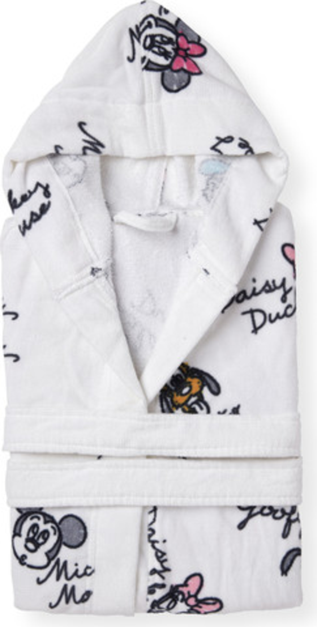 חלוקי רחצה לילדים 100% כותנה דגם מיקי גרפיטי