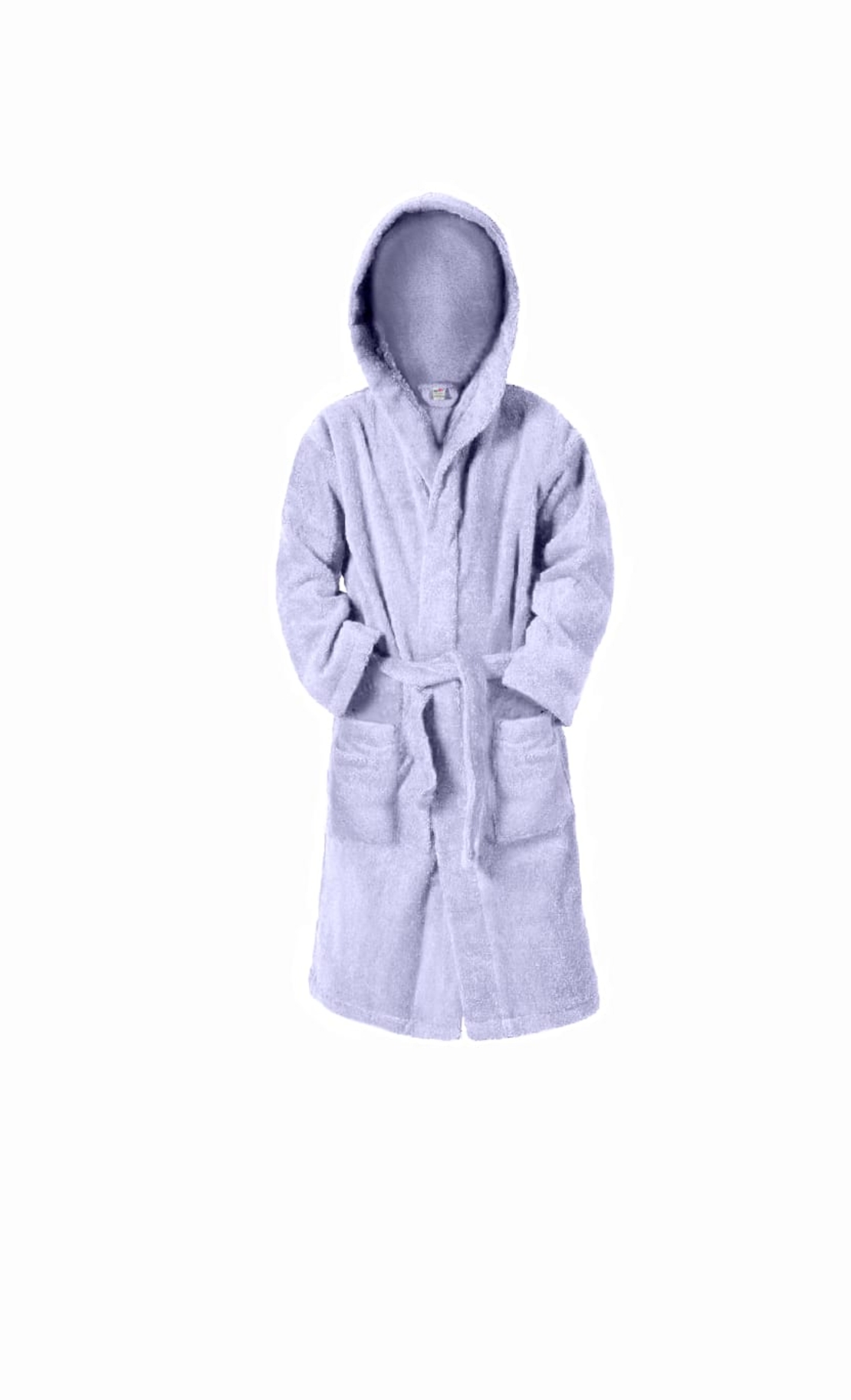 חלוק רחצה סגול 100% כותנה לילדים ונוער