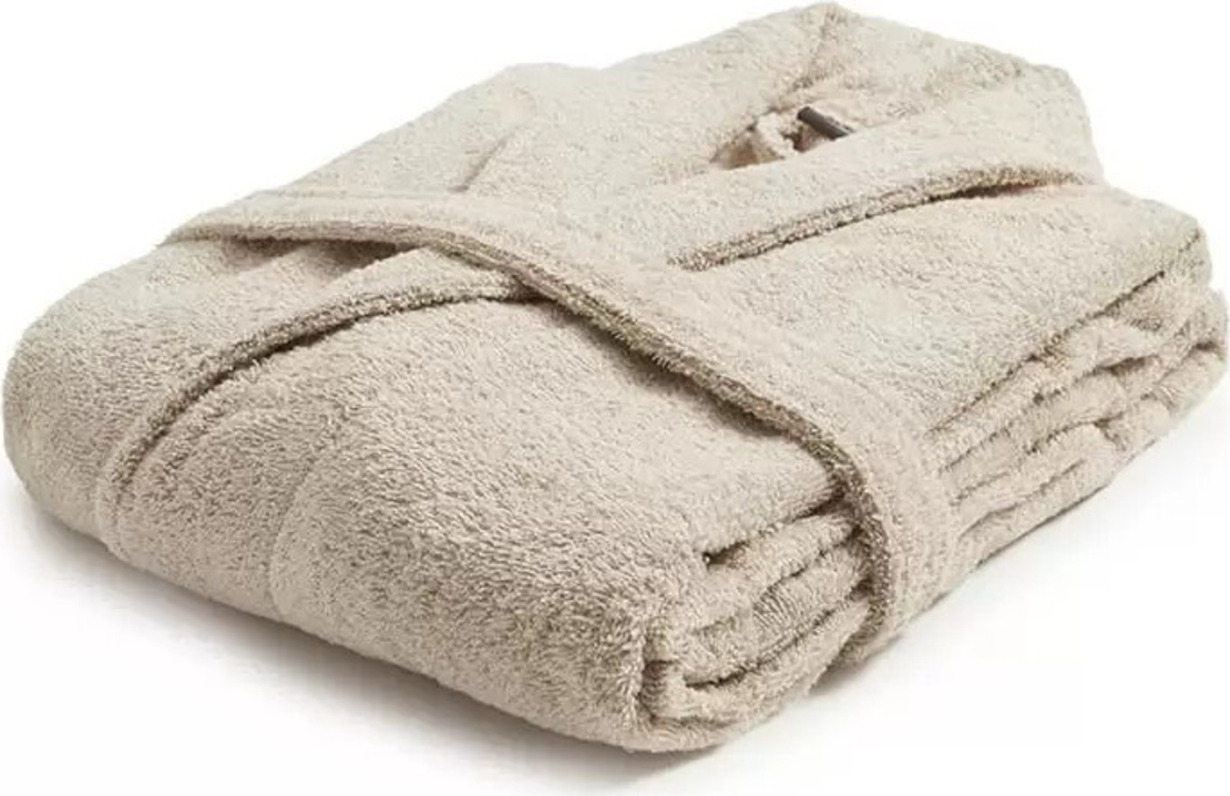 חלוק רחצה למבוגרים 100% כותנה צבע קפה