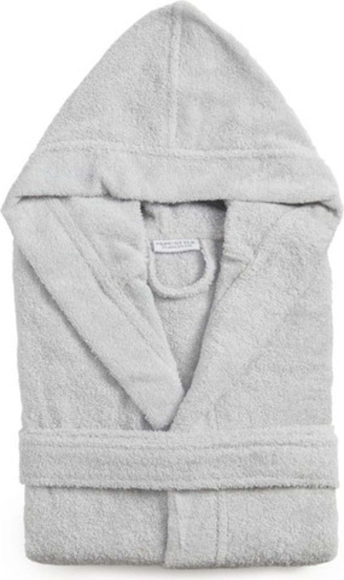 חלוק רחצה לילדים 100% כותנה צבע אפור