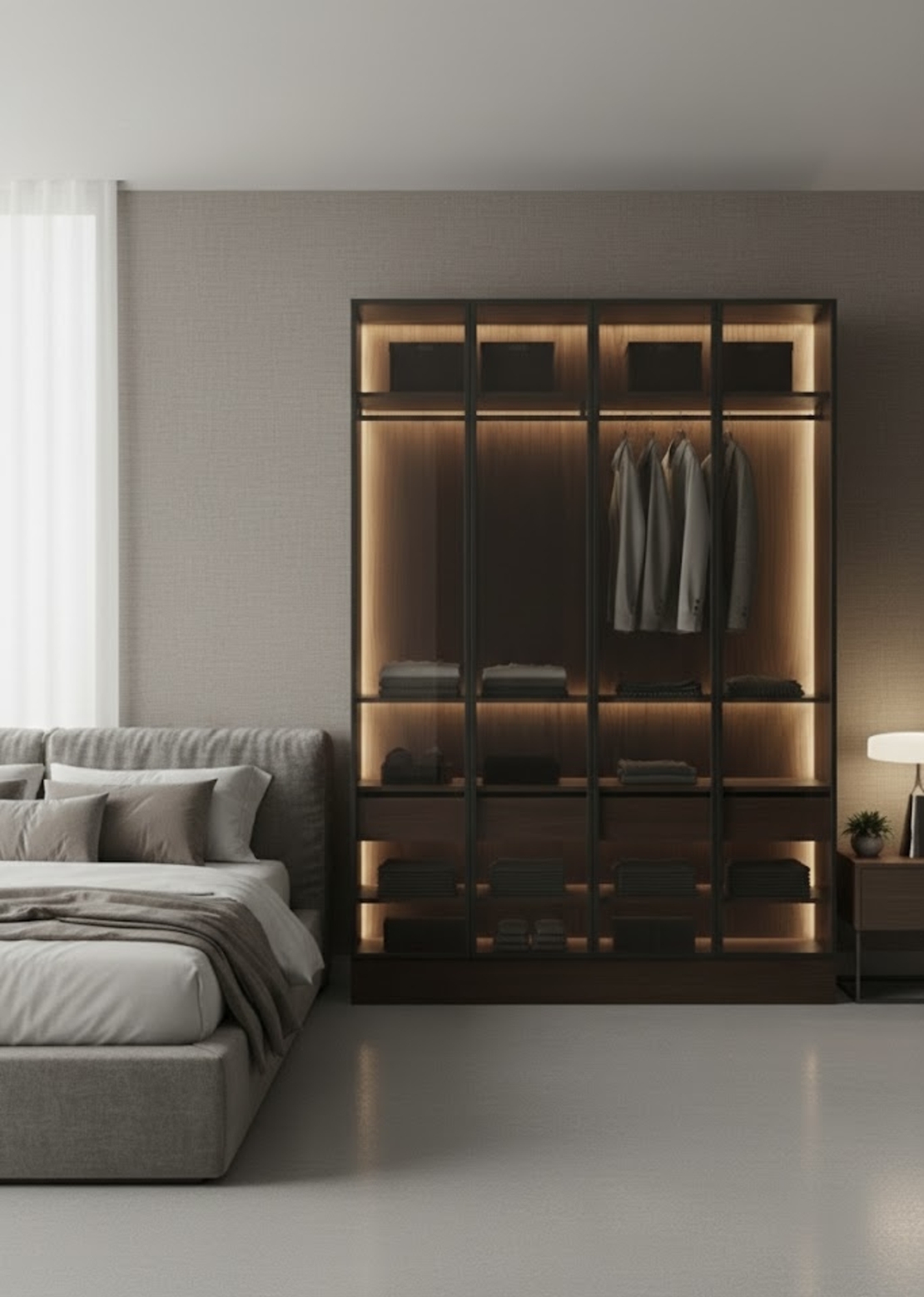 ארון בגדים יוקרתי