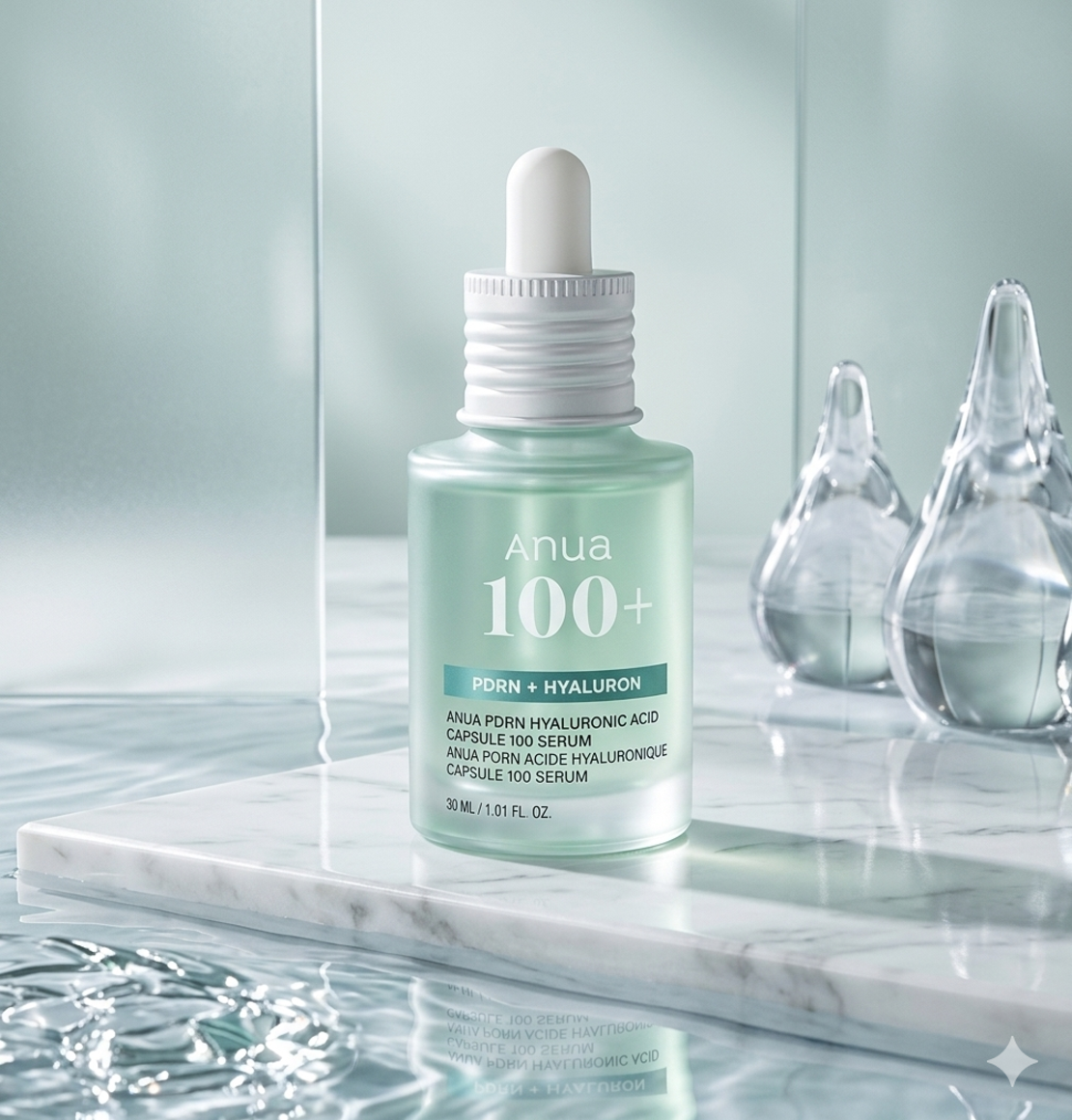 Anua 100+ PDRN Hyaluronic Acid: סרום הפלא לשיקום והצערת העור